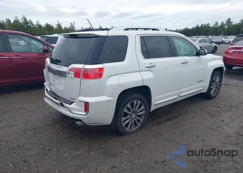2017 GMC Terrain Denali из США, поврежденный, VIN 2GKFLVE34H6192399